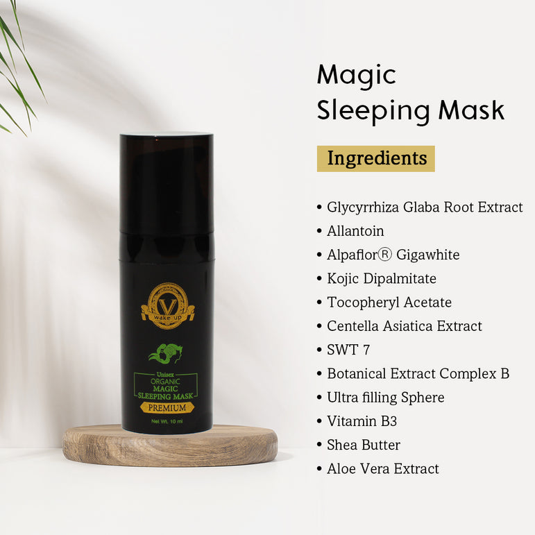 Unisex Organic Magic Sleeping Mask - 10ML