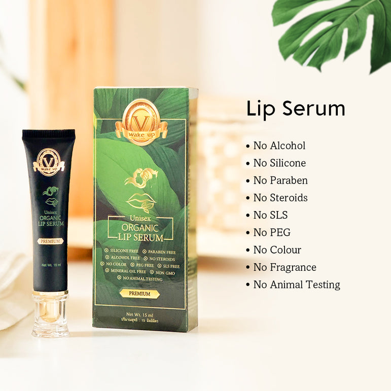 Unisex Organic Lip Serum